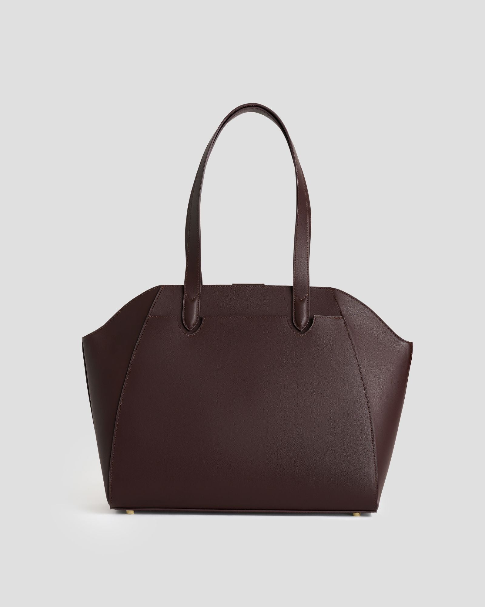 The Fiora Tote | Dark Brown