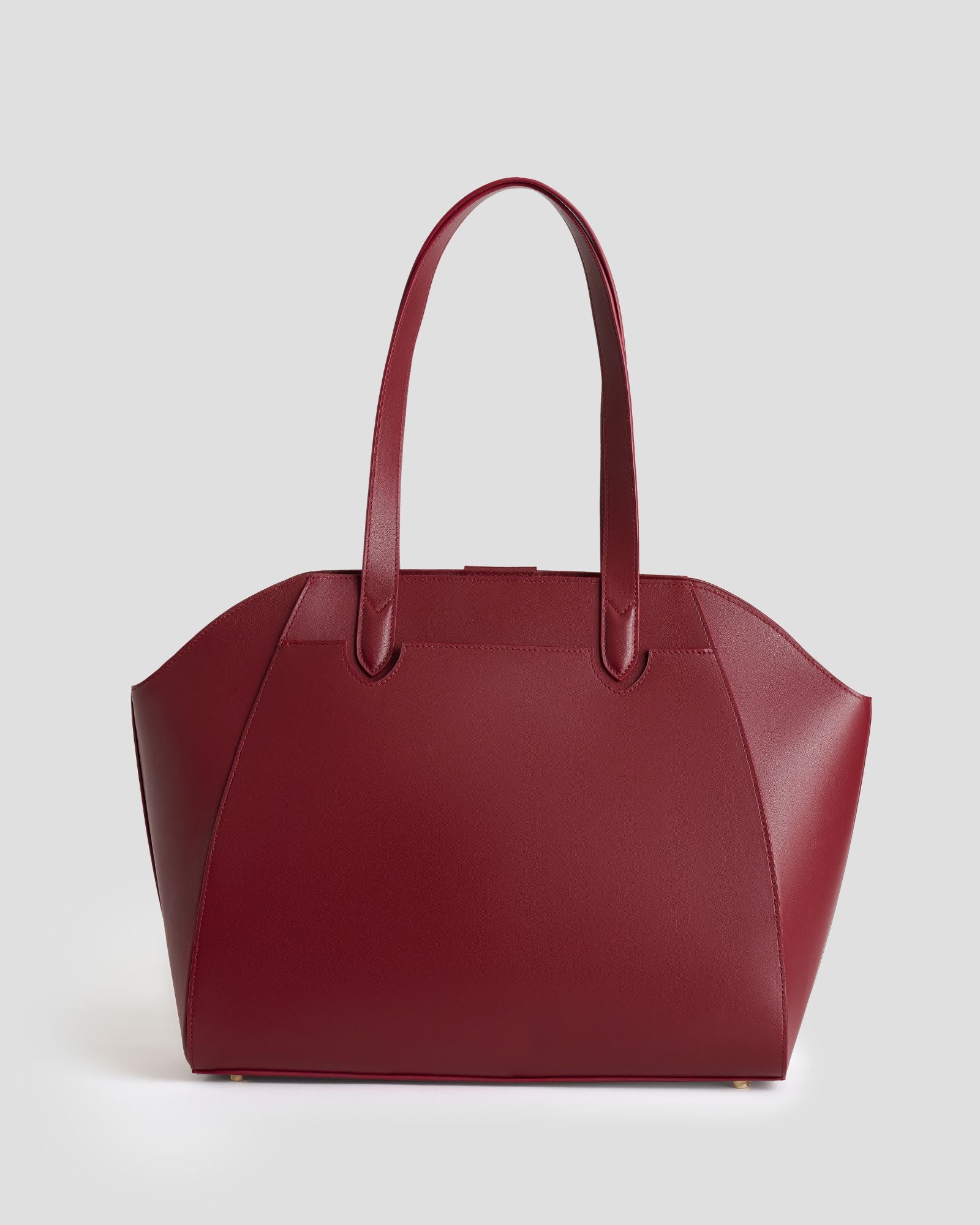 The Fiora Tote | Cherry Red