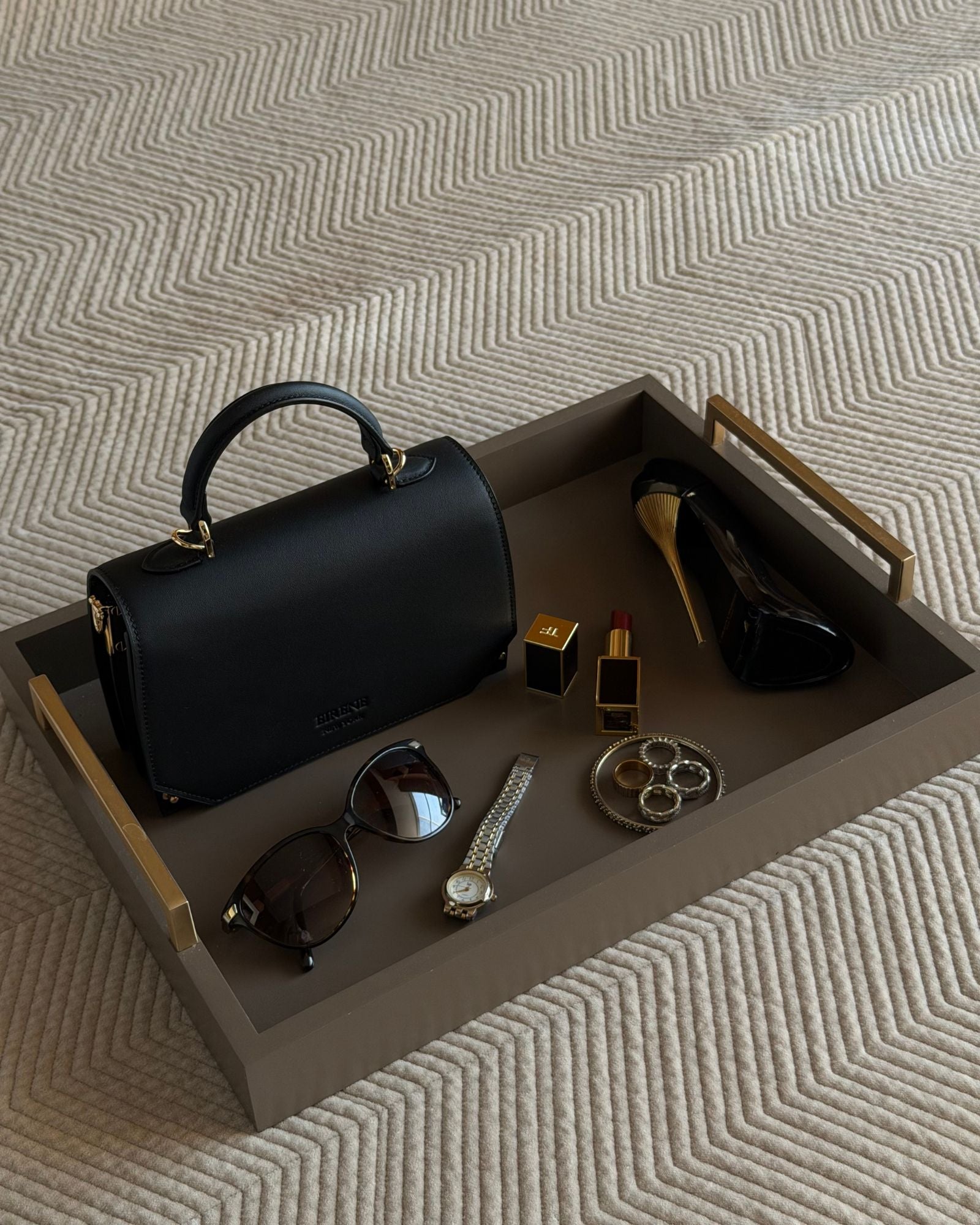 The Siena Mini Purse | Jet Black