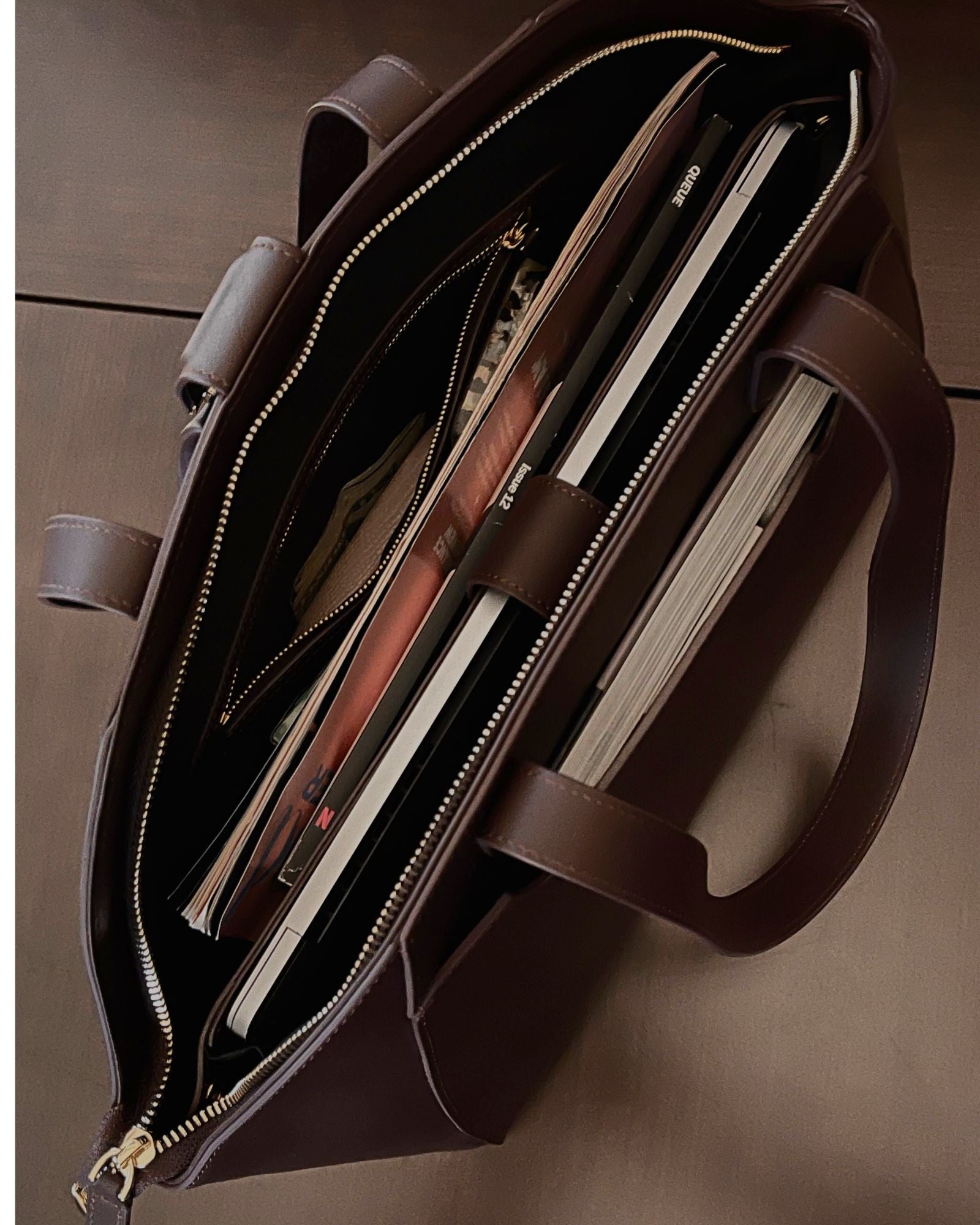 The Fiora Tote | Jet Black