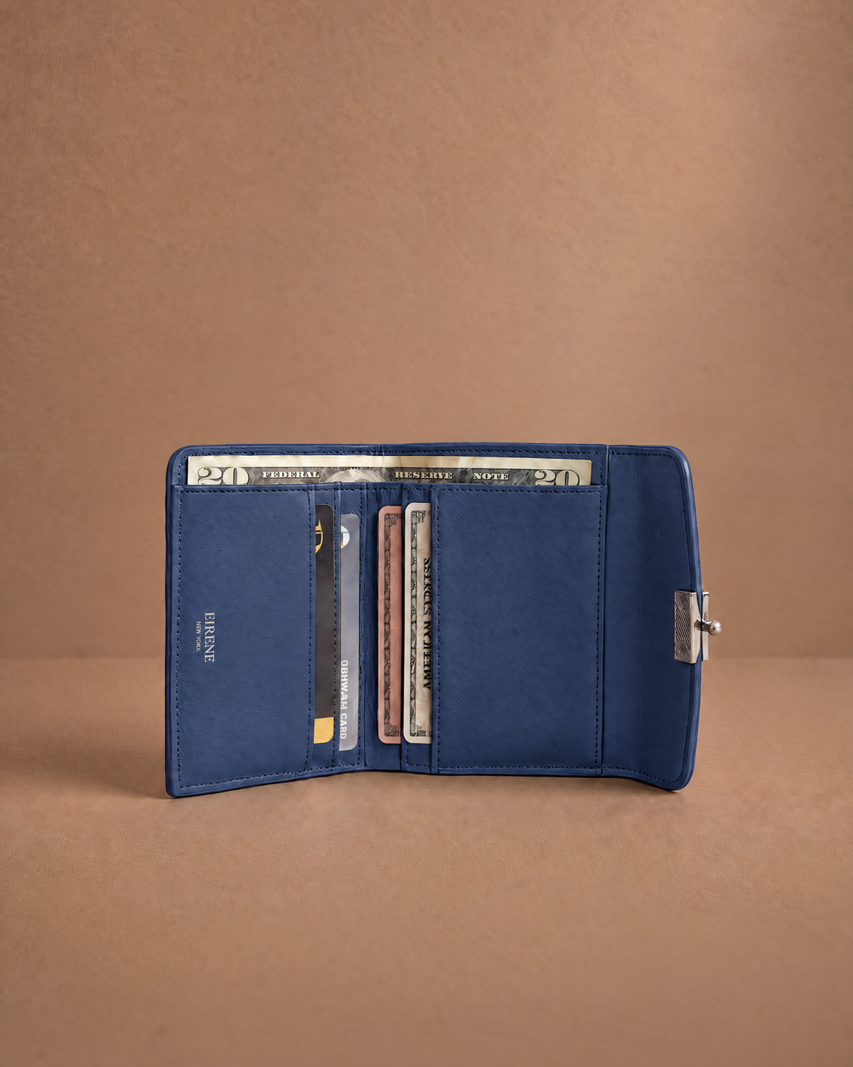The Margaux Wallet | Navy Blue