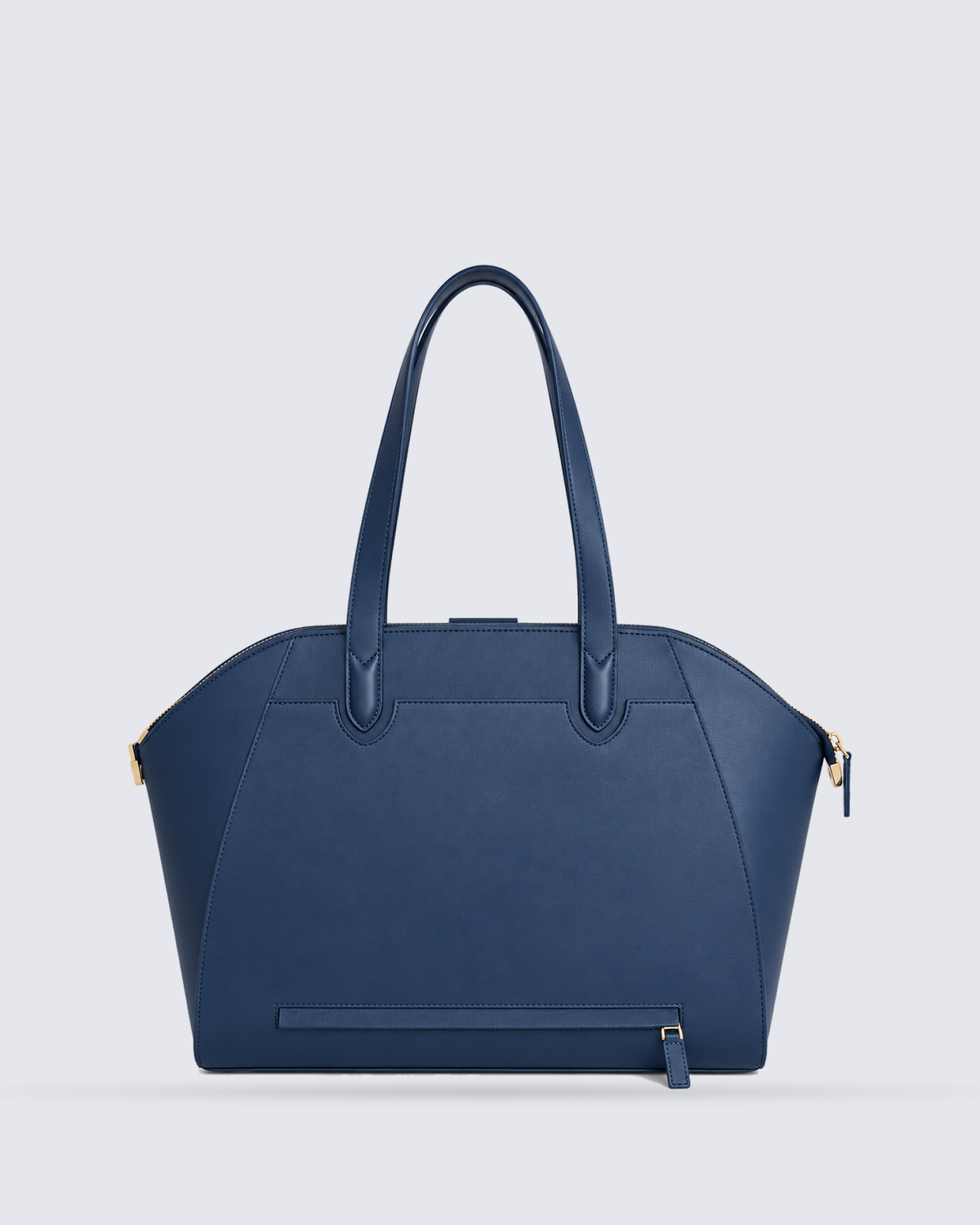 The Fiora Tote Travel Edition in Navy Blue, back