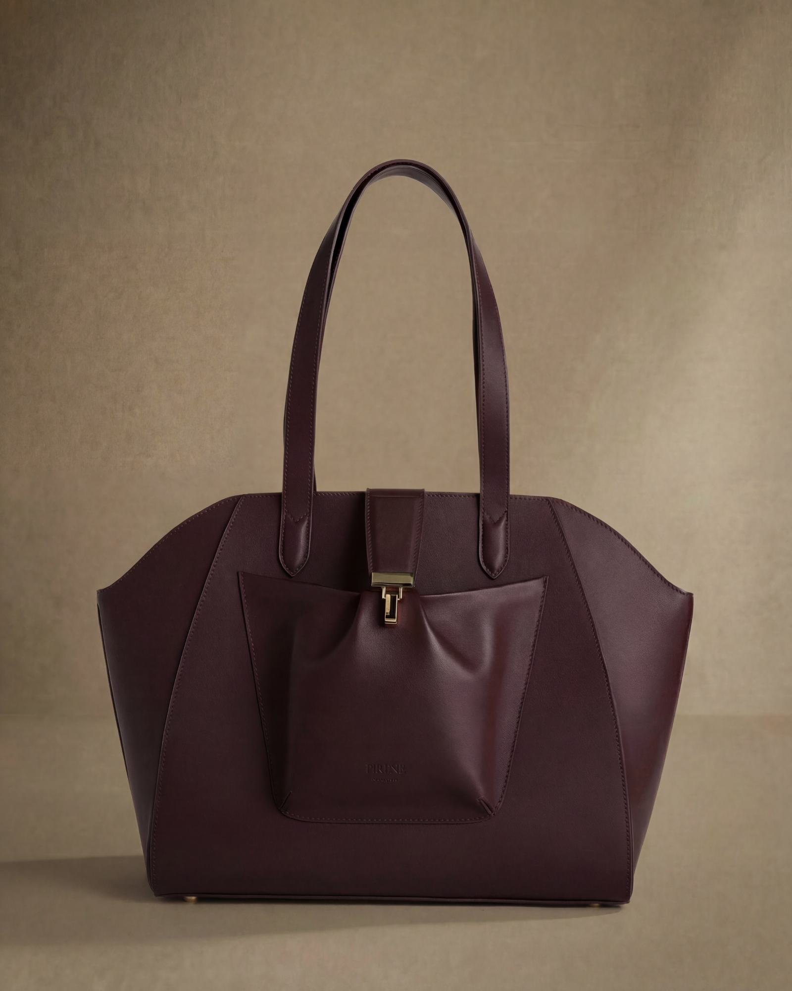 The Fiora Tote | Dark Brown