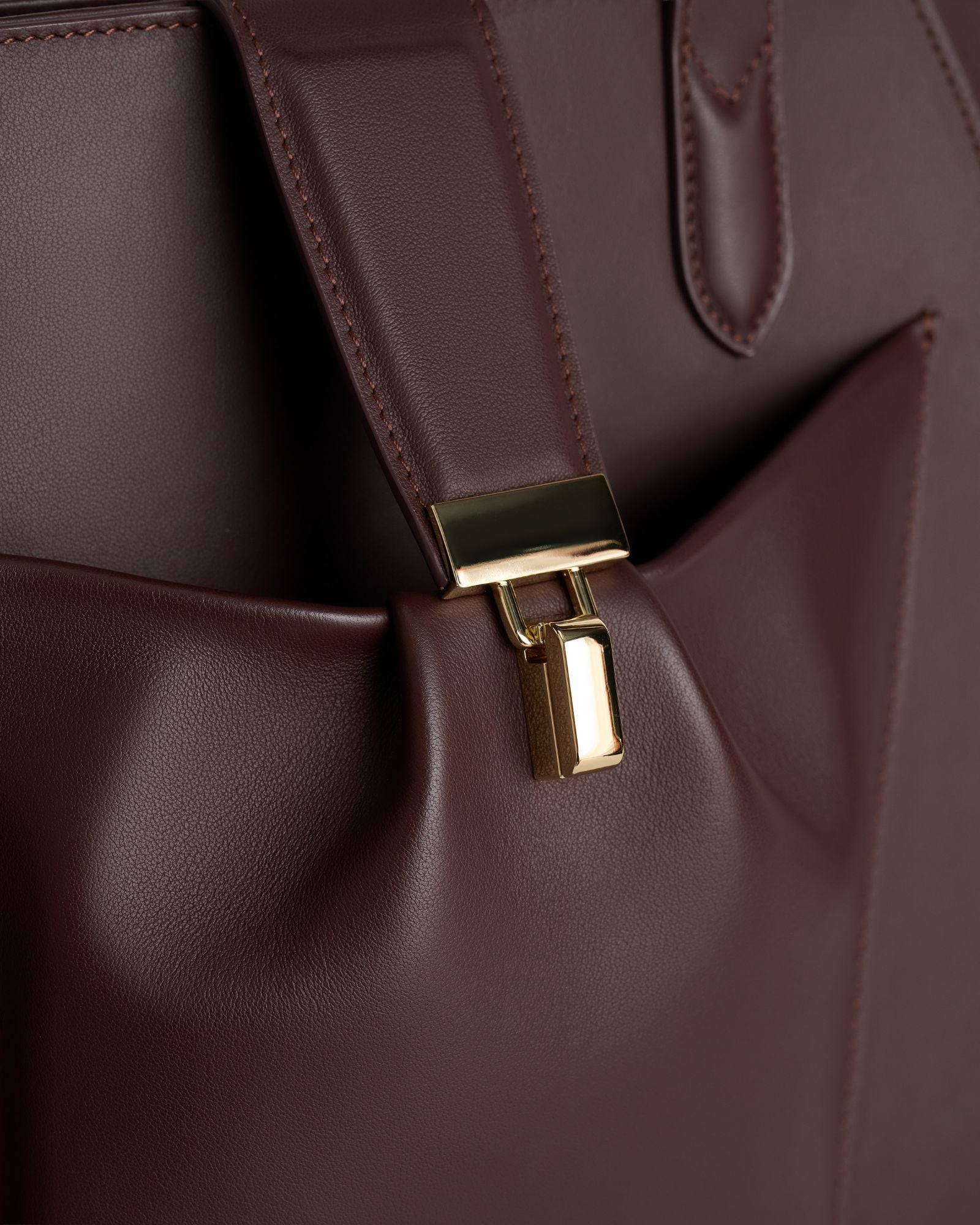 The Fiora Tote | Dark Brown