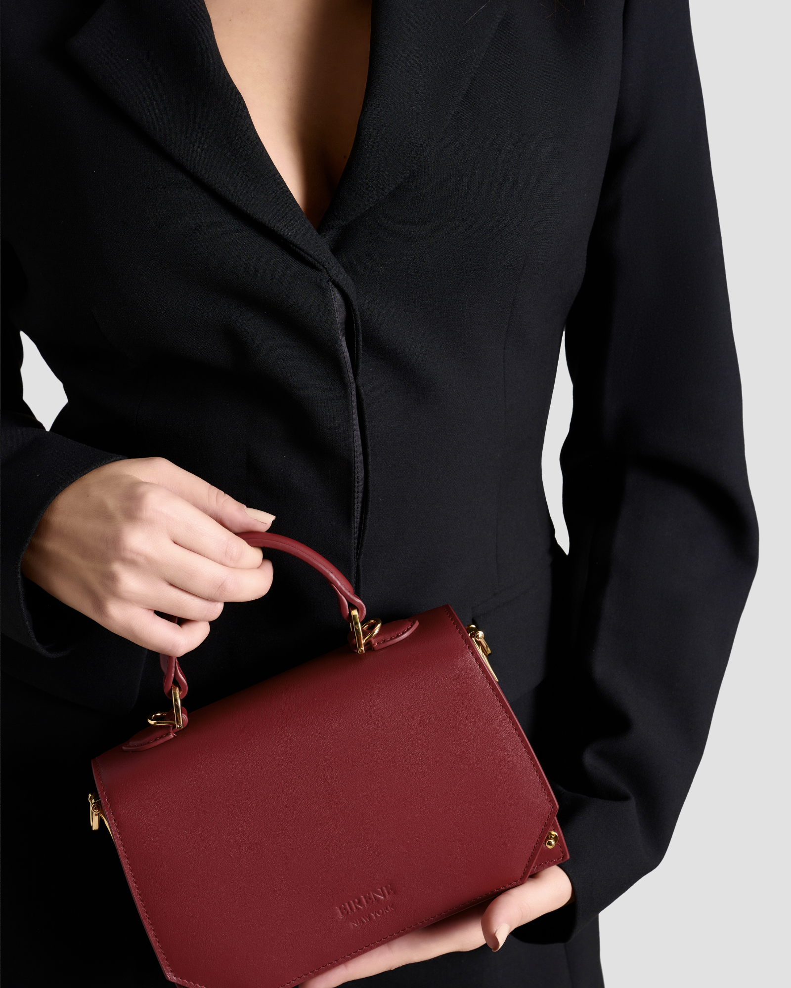 The Siena Mini Purse | Cherry Red