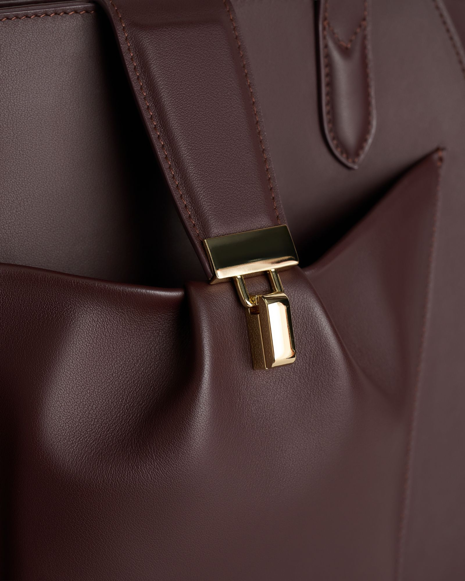 The Fiora Tote | Dark Brown