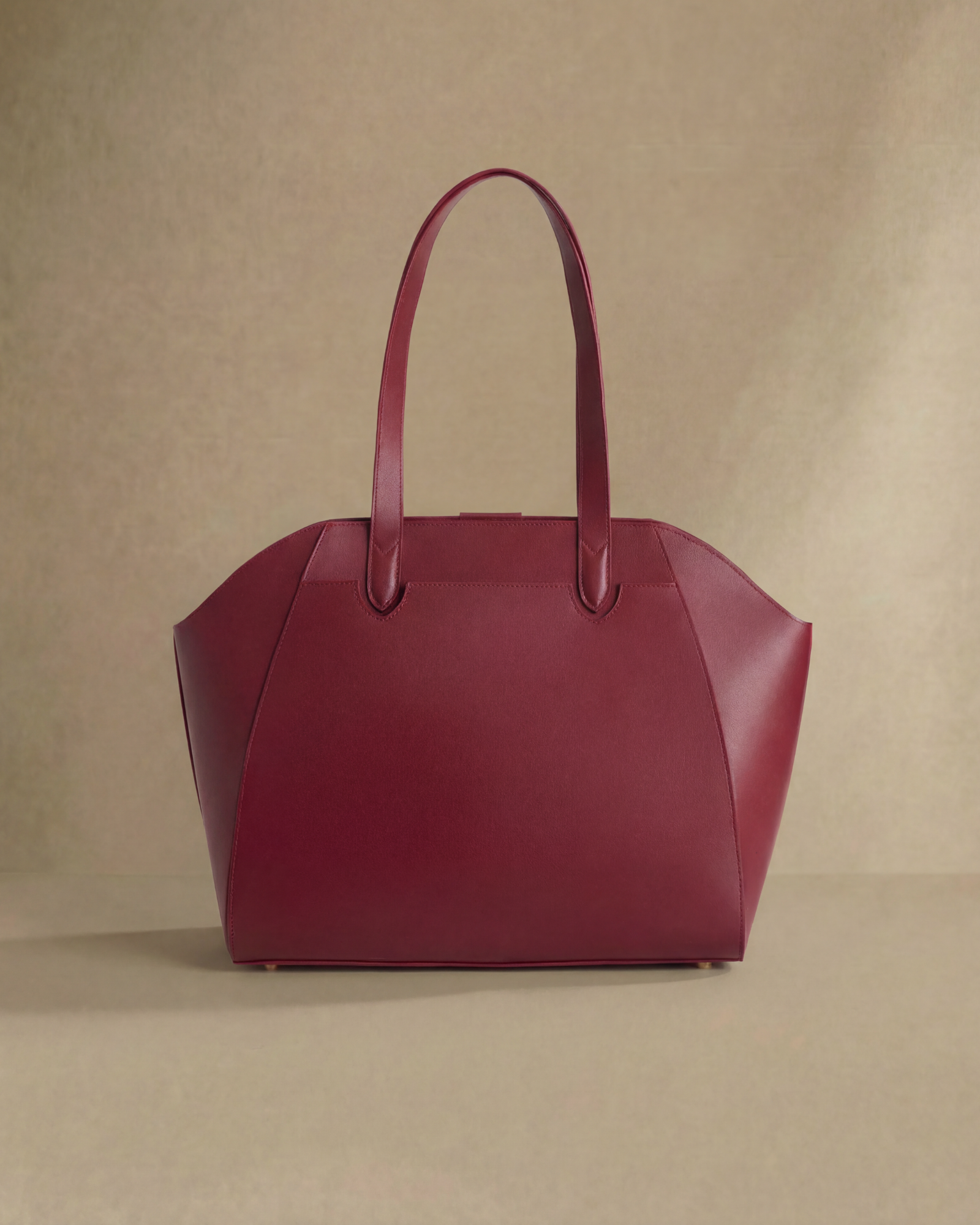 The Fiora Tote | Cherry Red