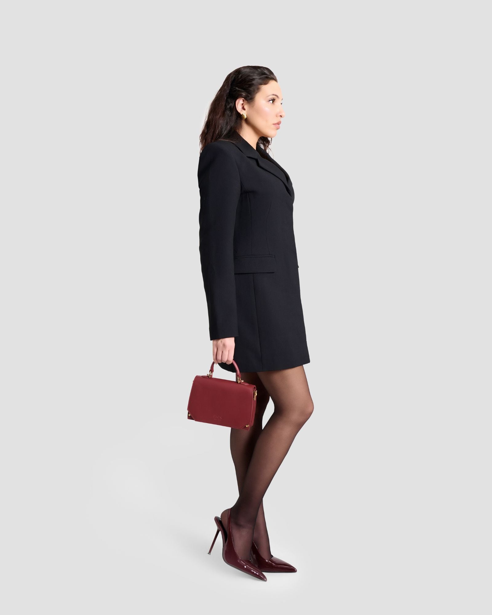 The Siena Mini Purse | Cherry Red