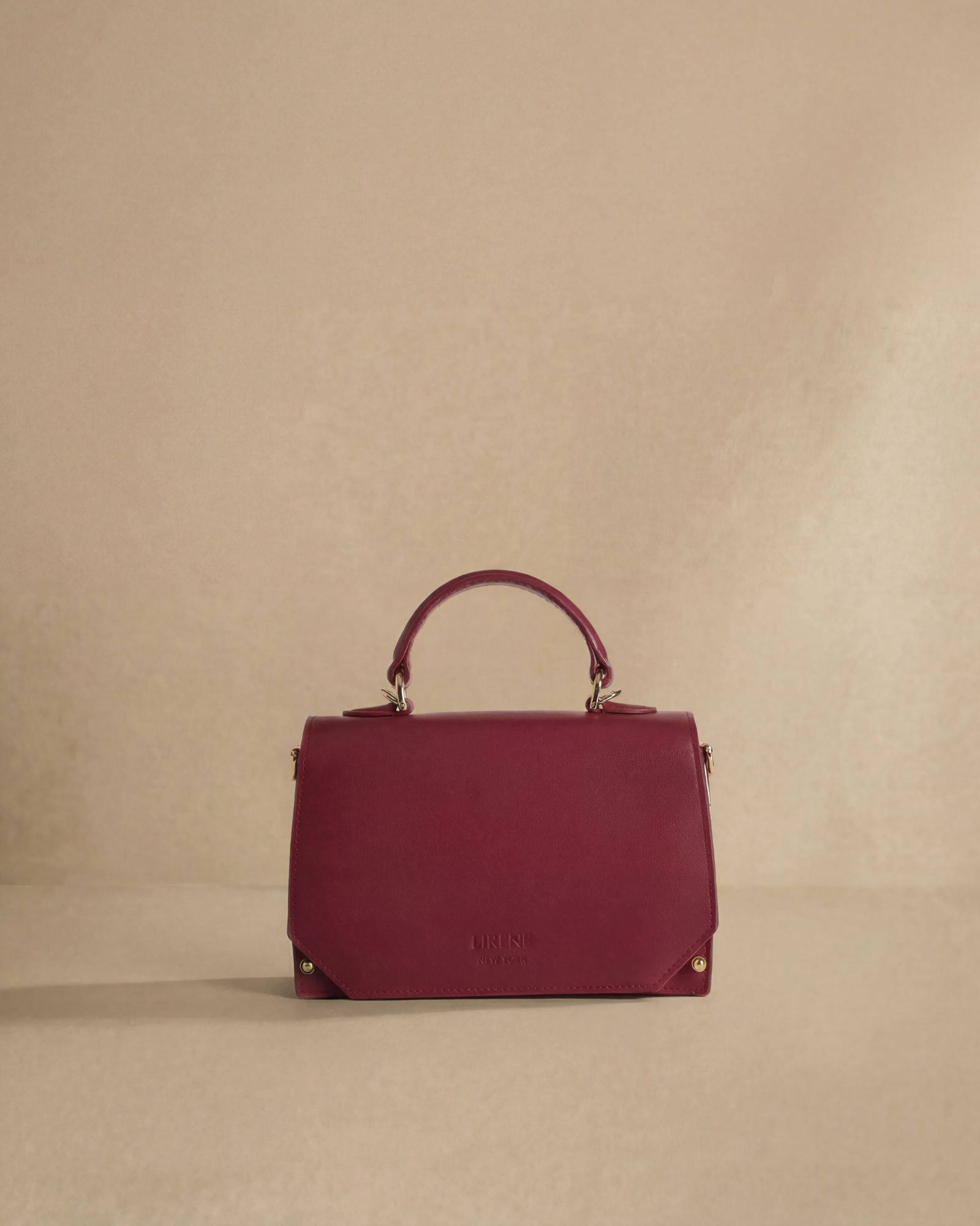 The Siena Mini Purse | Cherry Red