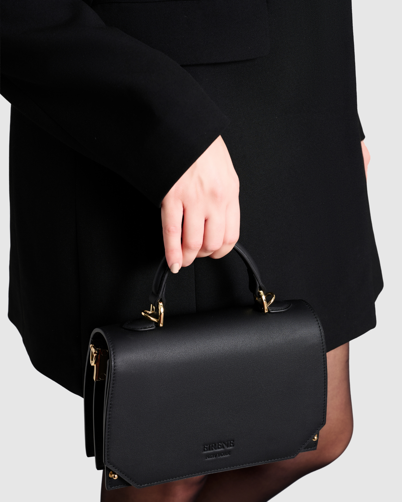 The Siena Mini Purse | Jet Black