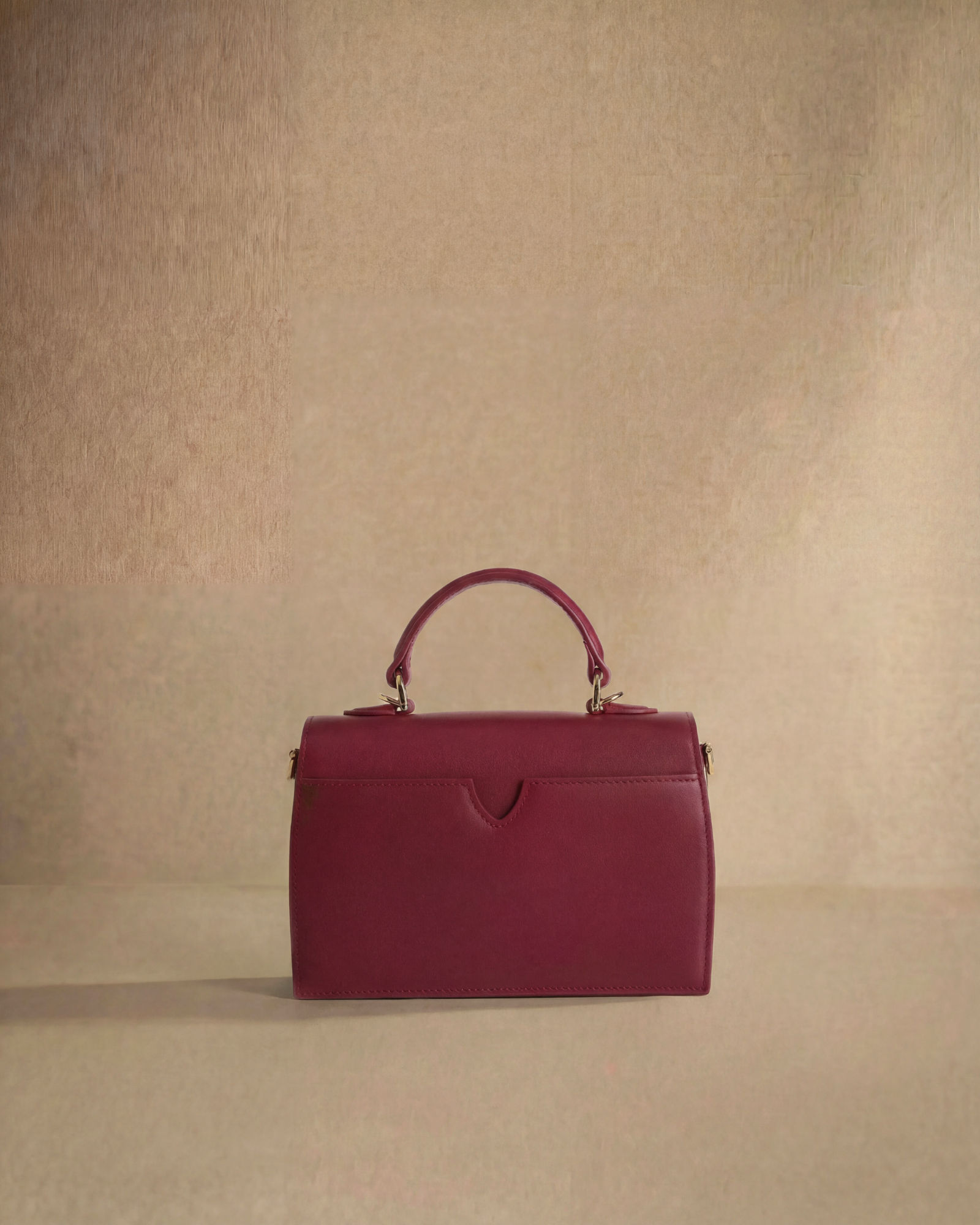 The Siena Mini Purse | Cherry Red
