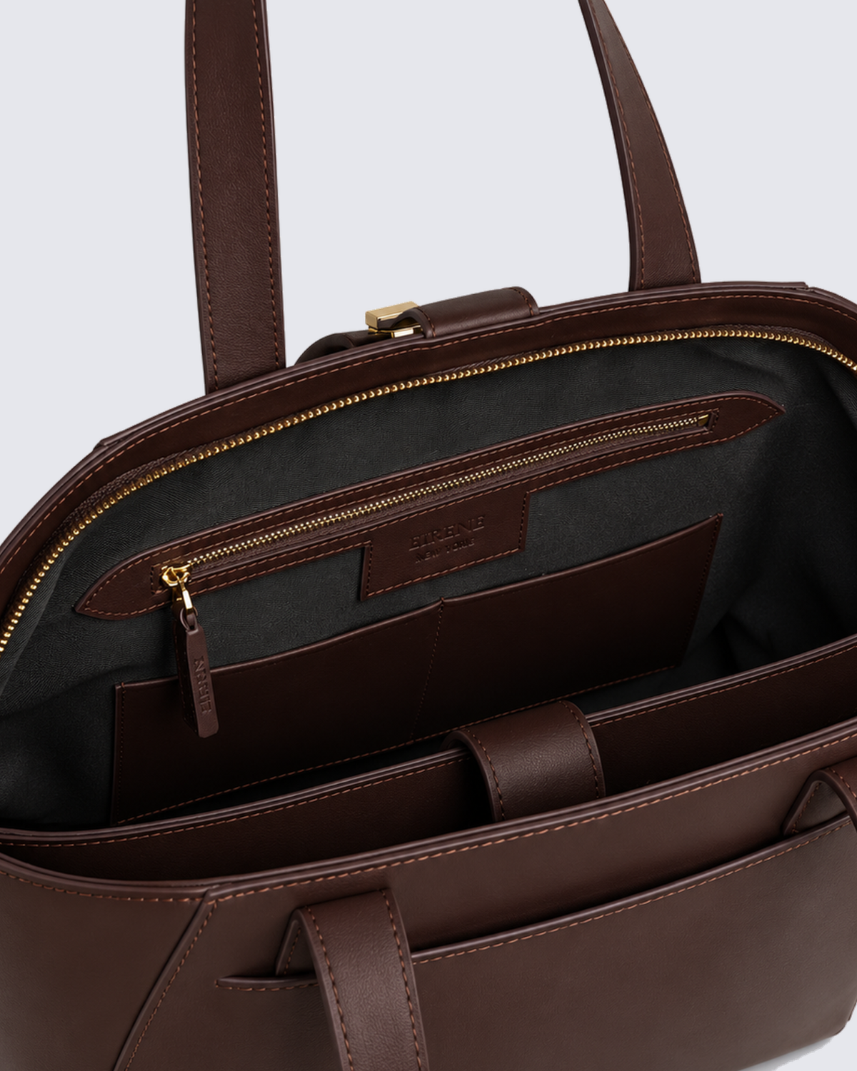 The Fiora Tote Travel Edition | Dark Brown