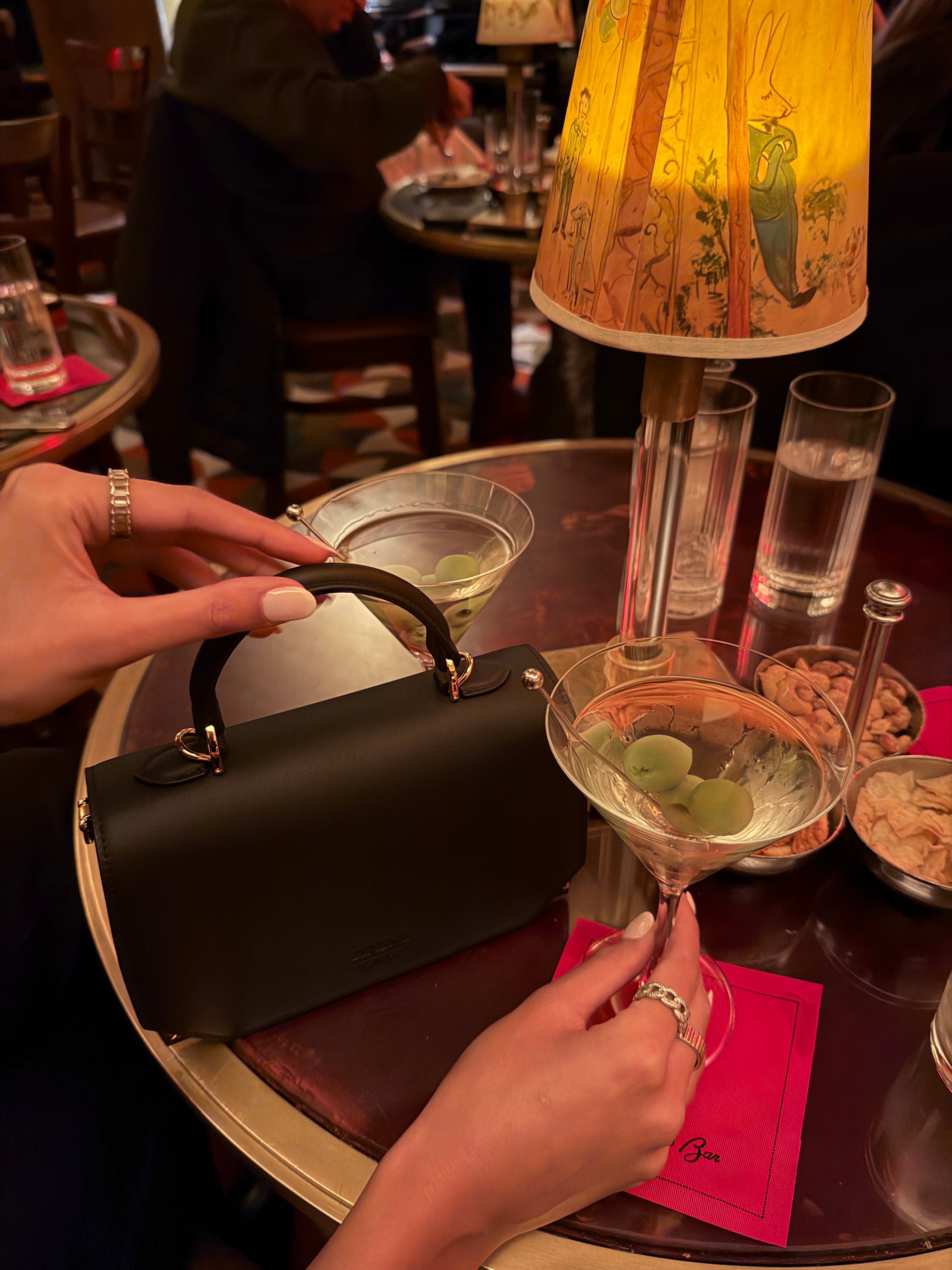 The Siena Mini Purse | Jet Black
