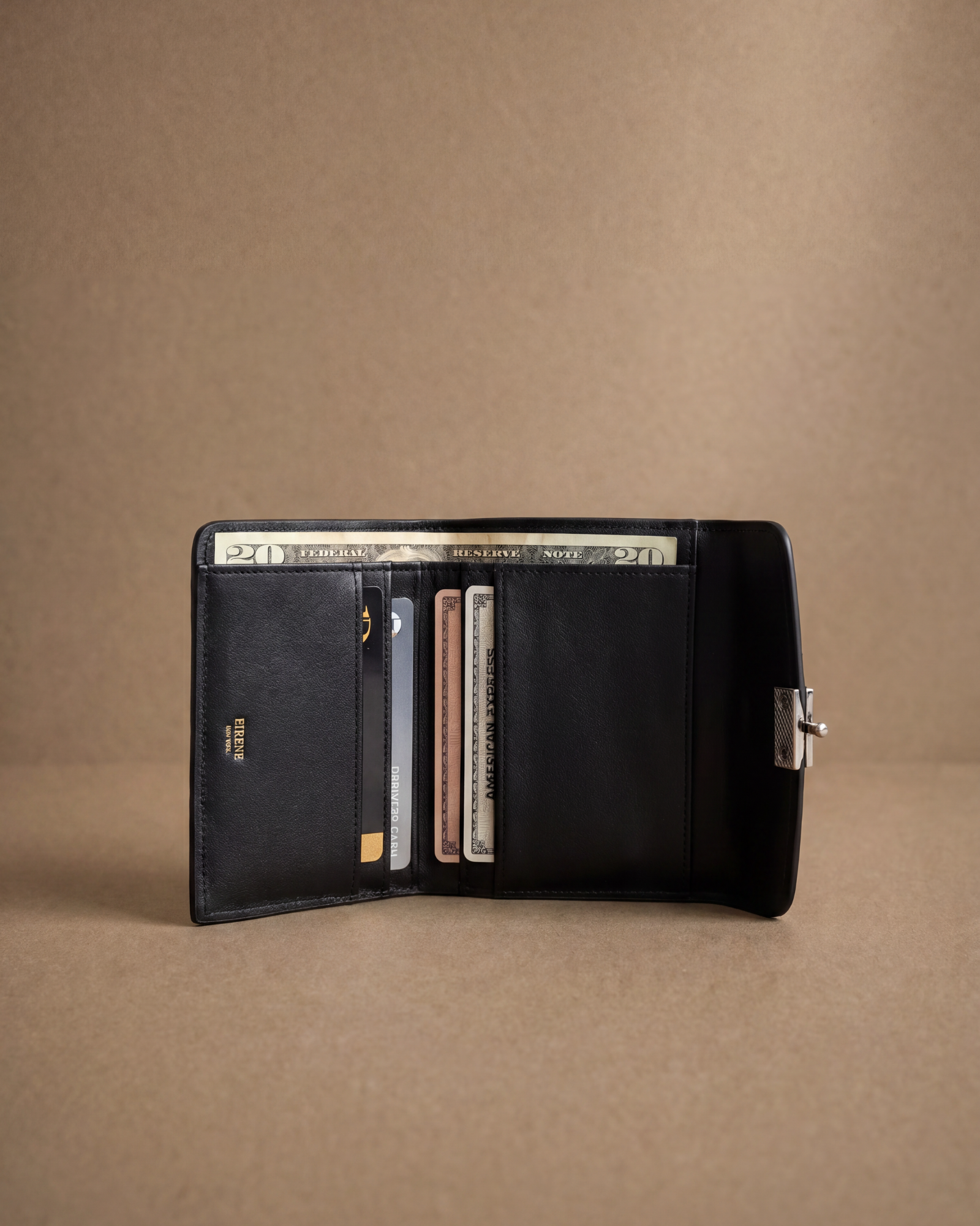 The Margaux Wallet | Jet Black