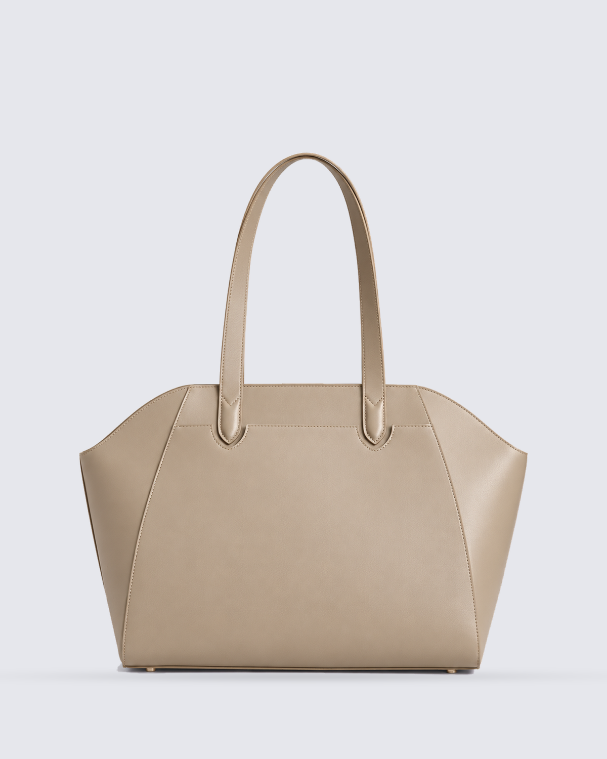 The Fiora Tote in Oat, back