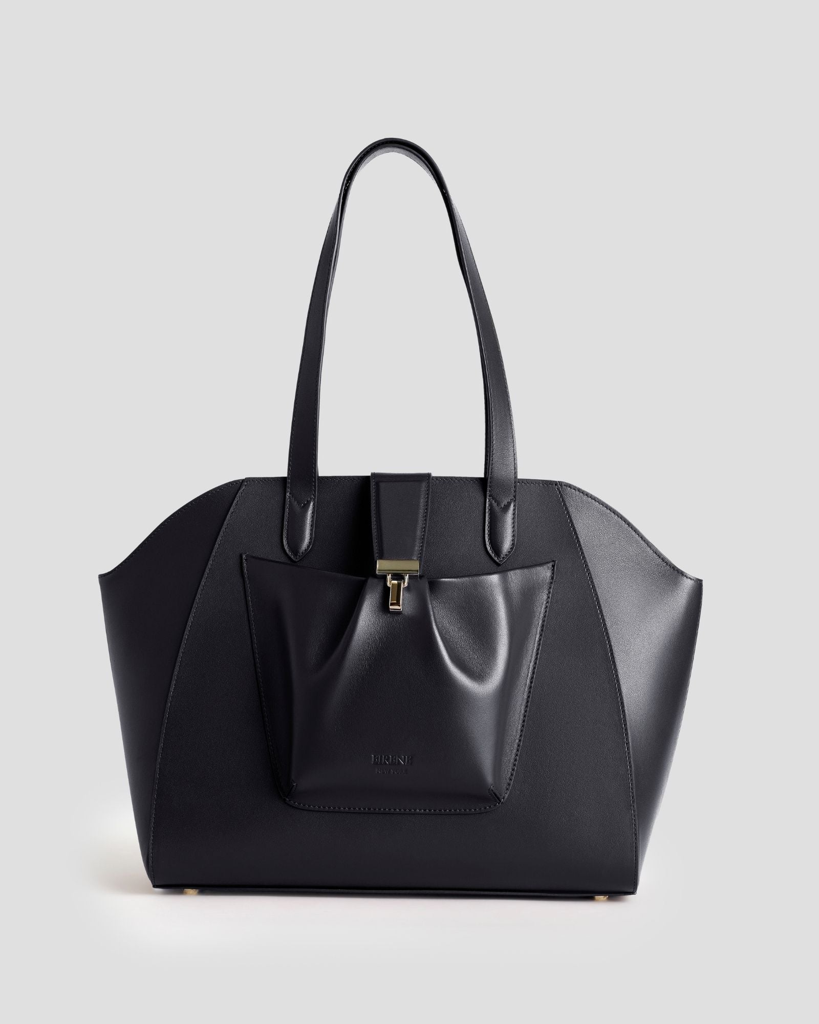 The Fiora Tote | Jet Black